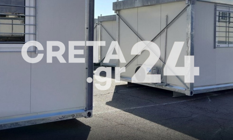 Αρκαλοχώρι – Οι πρώτες 16 σεισμόπληκτες οικογένειες μπαίνουν σήμερα στους οικίσκους