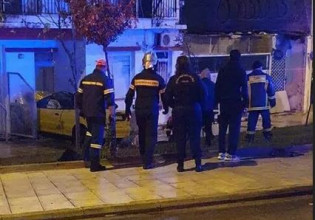 Πάτρα – Αυτοκίνητο μπήκε μέσα σε σπίτι μετά από τροχαίο