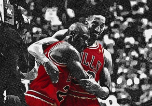 Ιστορικό «πετσόκομμα» του Τζόρνταν στον Πίπεν