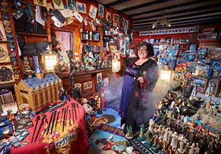 Στα όρια της εμμονής με τον Χάρι Πότερ: Ουαλή έσπασε το ρεκόρ Γκίνες με… 5.284 αναμνηστικά