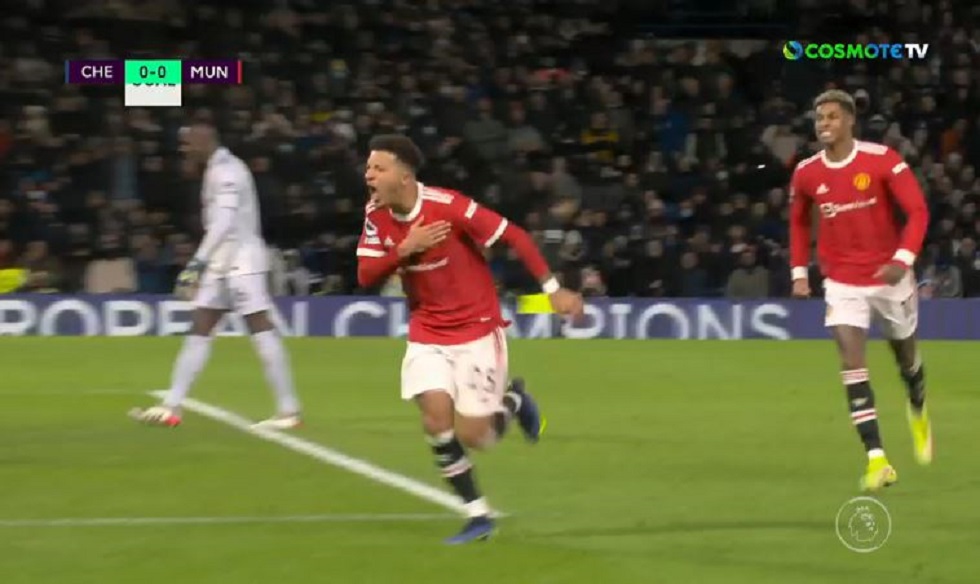 Μεγάλο λάθος του Ζορζίνιο και 1-0 με Σάντσο για την Γιουνάιτεντ (vid)