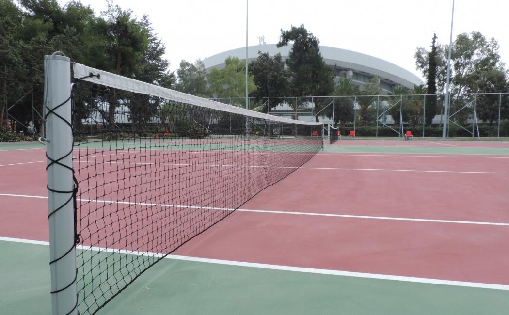 Τα νέα γήπεδα τένις του Ολυμπιακού στο Στάδιο Ειρήνης και Φιλίας [Εικόνες]
