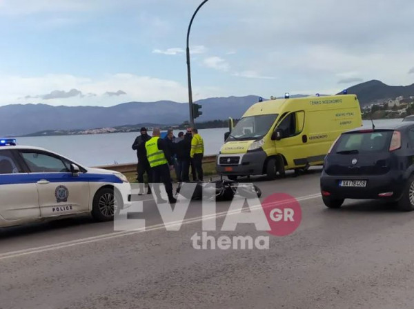 Χαλκίδα – Τροχαίο δυστύχημα με έναν νεκρό και έναν τραυματία