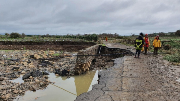Ιταλία – Κακοκαιρία στην Σαρδηνία – Αγνοείται ένας ηλικιωμένος