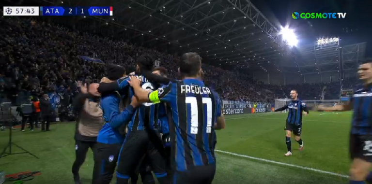 Ο Ζαπάτα «εκτέλεσε» τον Ντε Χέα για το 2-1 της Αταλάντα