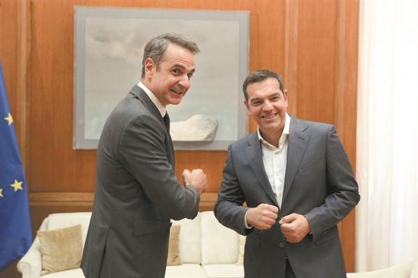 Μan to man αντιπαράθεση Μητσοτάκη – Τσίπρα