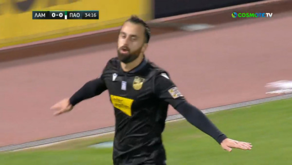Κεφαλιά Αραμπούλι και 1-0 η Λαμία με τον Παναθηναϊκό