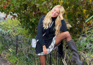 Δούκισσα Νομικού –  Στόλισε ήδη το χριστουγεννιάτικο δέντρο μαζί με τα παιδιά της