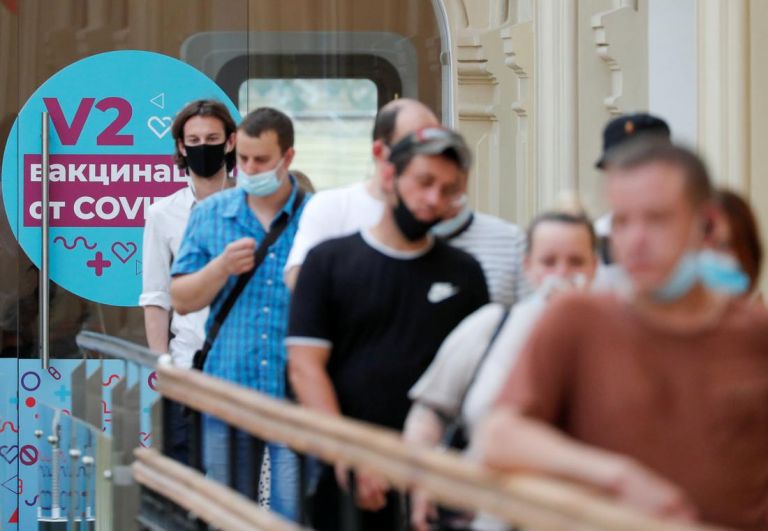 Ρωσία – Ρεκόρ κρουσμάτων κοροναϊού μέσα σε 24 ώρες