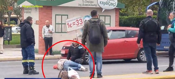 Τροχαίο στη Λεωφόρο Συγγρού – Δικυκλιστής χτύπησε και εκσφενδόνισε γυναίκα στο αντίθετο ρεύμα