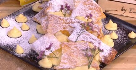 Ο Τίμος Ζαχαράτος ετοιμάζει μιλφέιγ με φυτική κρέμα