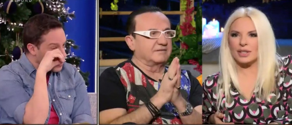 Δημήτρης Μακαλιάς – Δάκρυσε στον «αέρα» της εκπομπής