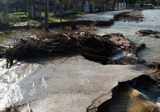 Καιρός – Τα σημεία που η κακοκαιρία «έκλεισε» το οδικό δίκτυο στη Δυτική Ελλάδα