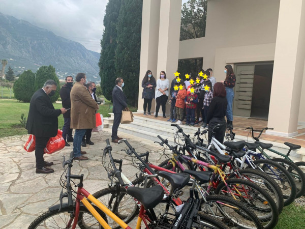 Δώρο ποδήλατα στην Κιβωτό του Κόσμου