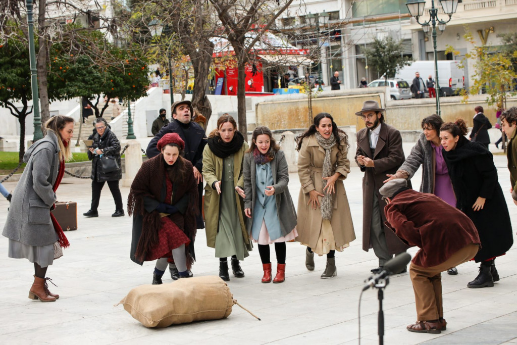 Θεατρική έκπληξη από το Εθνικό Θέατρο σε γειτονιές της Αθήνας