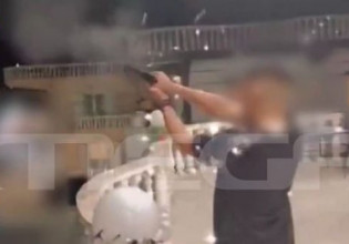 Νέο βίντεο ντοκουμέντο – Ανήλικοι πυροβολούν από μπαλκόνι σπιτιού