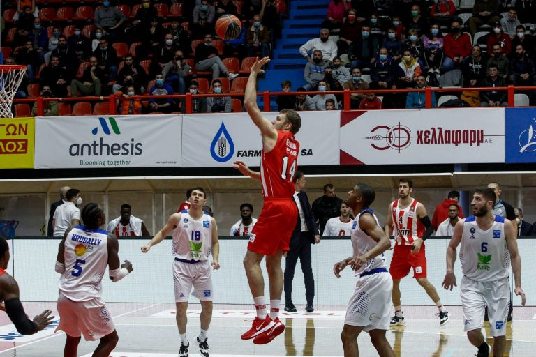 Λάρισα – Ολυμπιακός 70-101 – Κι άλλη 100αρα ο Θρύλος