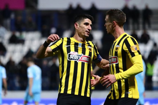 ΑΕΚ – Ασίστ του Μισελέν, γκολ ο Μάνταλος και 1-0 στη Νεάπολη