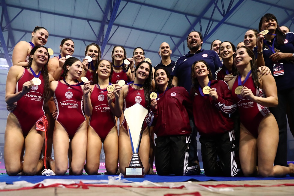 Ολυμπιακός – Συγχαρητήρια από την ΠΑΕ στη γυναικεία ομάδα πόλο