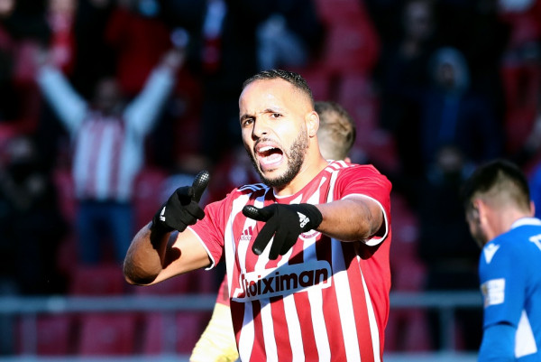 Ο Ελ Αραμπί άνοιξε το σκορ για τον Ολυμπιακό