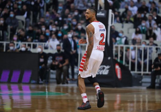 Ολυμπιακός – Τέσσερα τρίποντα στο ΣΕΦ, επτά τρίποντα στο ημίχρονο στο ΟΑΚΑ