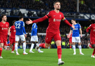 Έβερτον – Λίβερπουλ 1-4 – «Αφεντικό» της πόλης οι Reds