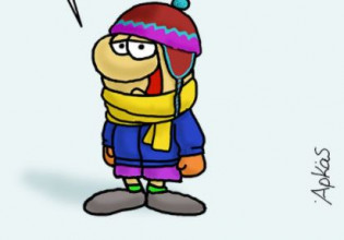 Αρκάς – Η διαπίστωση του Χάρη – Χειμωνιάτικη καλημέρα