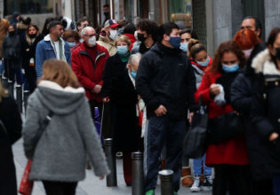 Ισπανία – Σαρώνει τη χώρα η πανδημία – Ομικρον τα μισά κρούσματα