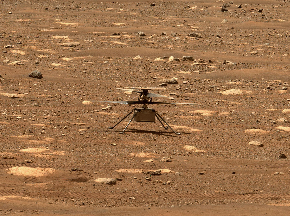 Άρης - Το Ingenuity θα παραμείνει σε ακινησία έως ότου αποκατασταθεί η επικοινωνία του με το ρόβερ Perseverance