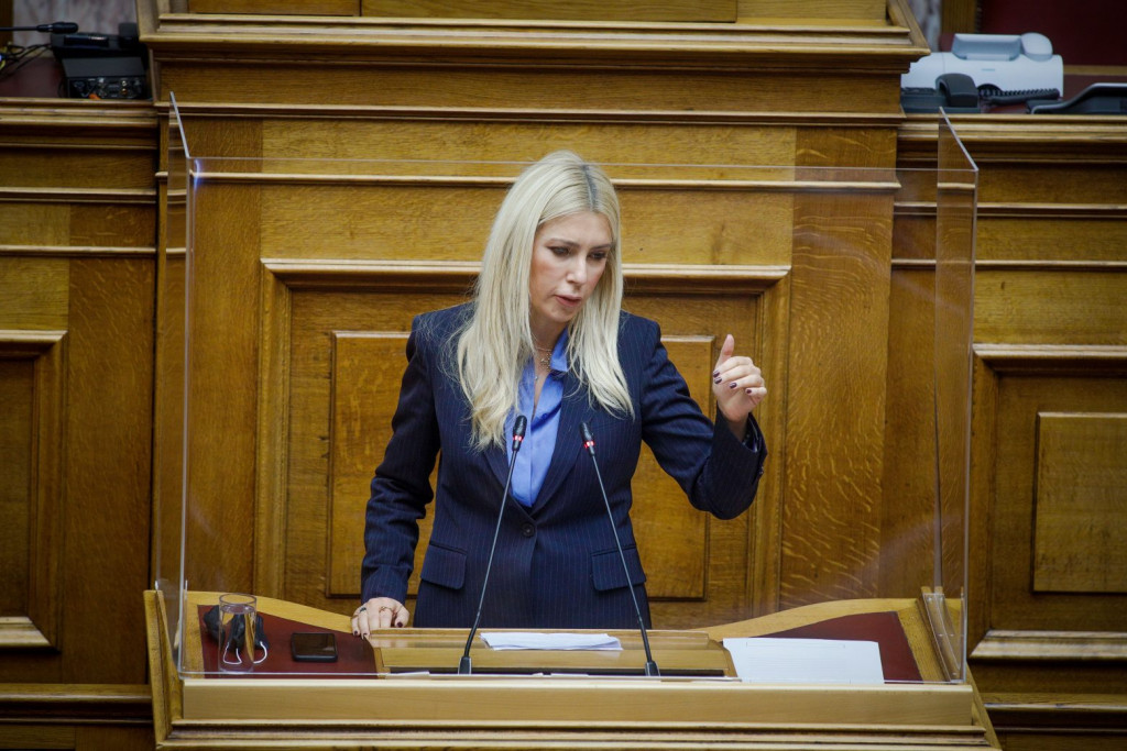 Παρθένα Κουτμερίδου – Λύγισε από το βήμα της βουλής για τον θάνατο της, η Φωτεινή Αραμπατζή