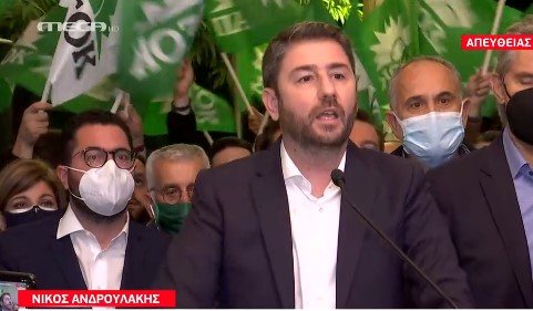 Νίκος Ανδρουλάκης – Οι πρώτες δηλώσεις μετά την μεγάλη εκλογική επιτυχία