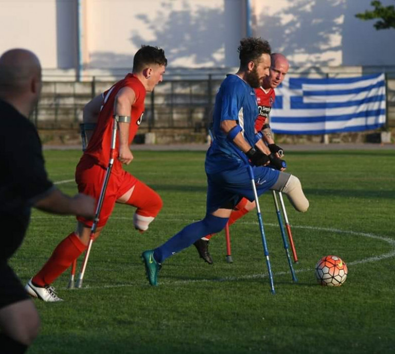 Εθνική ομάδα Ποδοσφαίρου Ακρωτηριασμένων – «Αντιμετωπίζουμε τα μέλη της ομάδας πρώτα ως αθλητές»