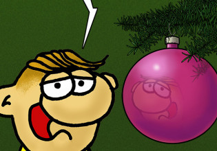 Αρκάς – Η γιορτινή «καλημέρα» μπροστά στο χριστουγεννιάτικο δέντρο