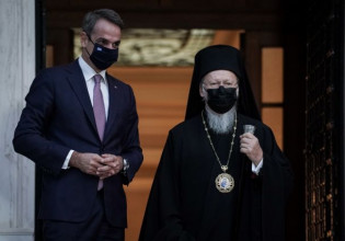 Τηλεφωνική επικοινωνία Μητσοτάκη – Βαρθολομαίου – Ευχές για ανάρρωση από τον κοροναϊό