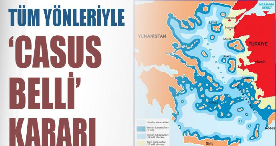 Τουρκική πρόκληση – Παρομοιάζουν την επέκταση στα 12 ν.μ. με την… απόβαση στη Σμύρνη