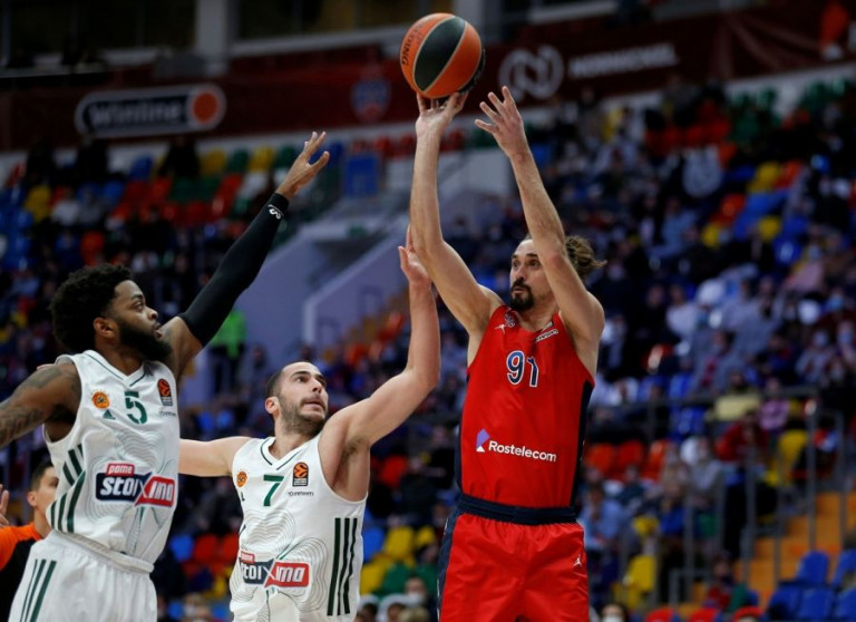 ΤΣΣΚΑ Μόσχας – Παναθηναϊκός 97-77 – Έβγαλε την υποχρέωση…