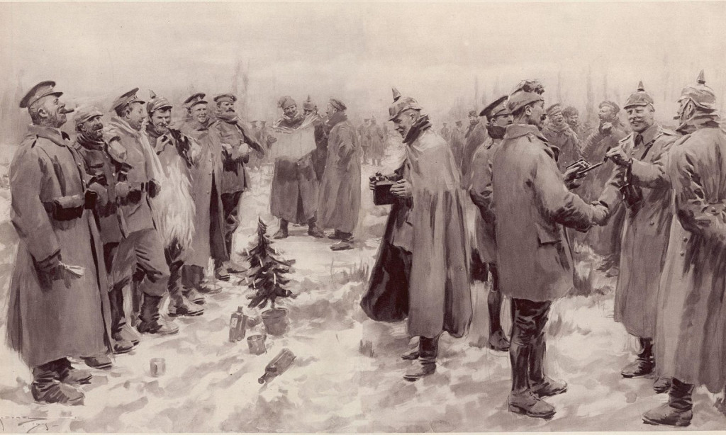 Δυτικό Μέτωπο – Η θρυλική ανακωχή των Χριστουγέννων του 1914