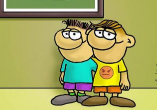 Αρκάς – Μάς καλημερίζει με τον «Θαναθάκη» και τον φίλο του από τα ζουζουνάκια