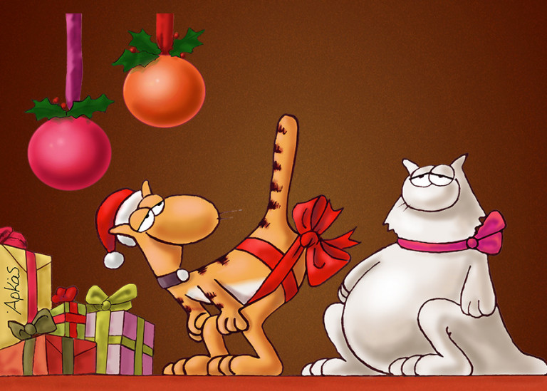 Αρκάς – Μας καλημερίζει με Καστράτο και Λουκρητία σε χριστουγεννιάτικη όσο… και πονηρή διάθεση