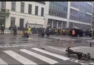 Κοροναϊός – Χιλιάδες διαδηλωτές στις Βρυξέλλες κατά των περιοριστικών μέτρων