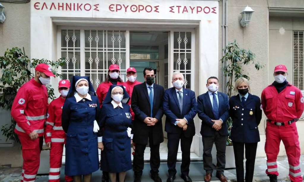Κοροναϊός – Ο Ελληνικός Ερυθρός Σταυρός στο πρόγραμμα του εμβολιασμού – Μνημόνιο Συνεργασίας με το υπουργείο Υγείας