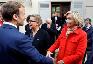 Γαλλία – «Ανεβαίνει» η συντηρητική Βαλερί Πεκρές στις δημοσκοπήσεις – Μονομαχία με το Μακρόν στο β’ γύρο
