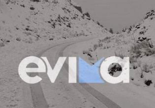 Κακοκαιρία – Κάτω από το χιόνι «θάφτηκε» η Στενή Ευβοίας