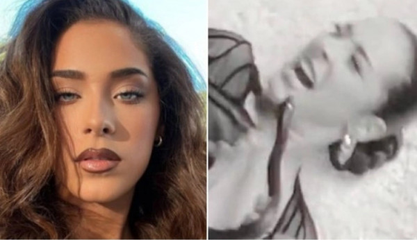 Η στιγμή που φίδι δαγκώνει τραγουδίστρια σε «γύρισμα» βίντεο κλιπ