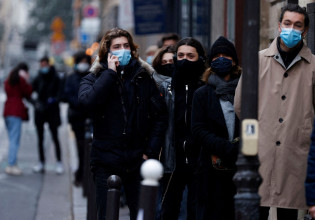 Γαλλία – Ανακοινώθηκε νέο ρεκόρ κρουσμάτων κοροναϊού