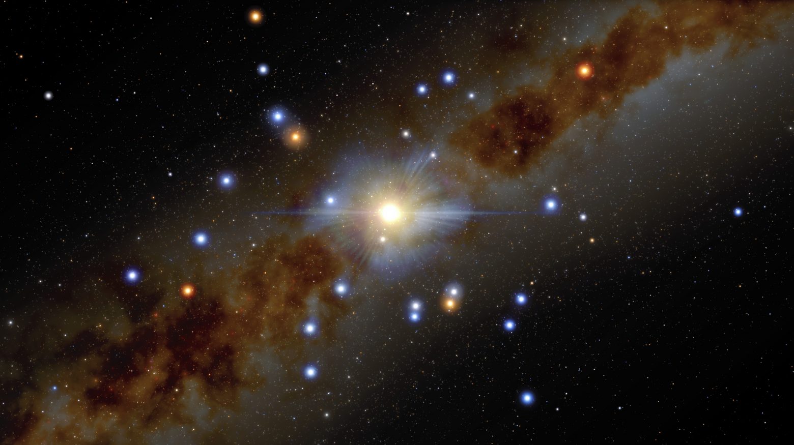 Διάστημα - Οι αστρονόμοι «είδαν» για πρώτη φορά τόσο καθαρά το κέντρο του Γαλαξία μας