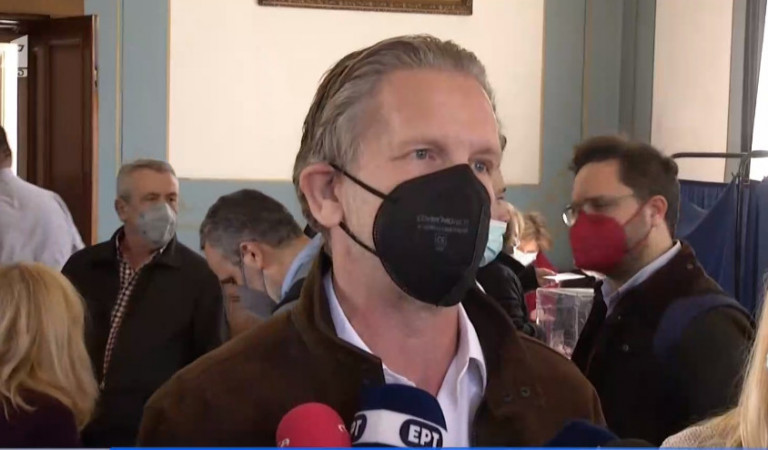 Ψήφισε ο Παύλος Γερουλάνος – «Η αλλαγή είσαι εσύ»