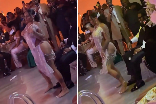 Η νύφη που έκοψε ανάσες με τον αισθησιακό χορό της μπροστά στον γαμπρό – Χαμός στο twitter