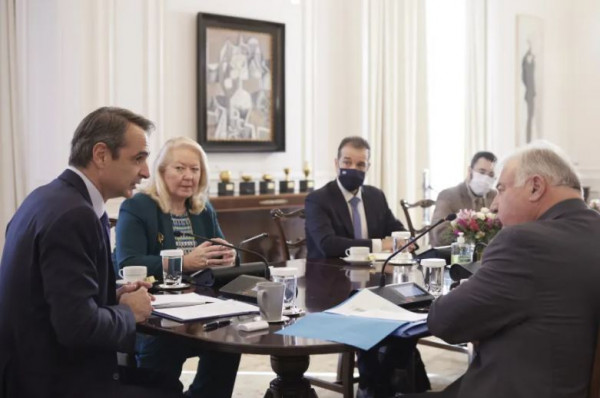Τι συζητήθηκε στη συνάντηση Μητσοτάκη με την αντιπροσωπεία της Γαλλικής Γερουσίας
