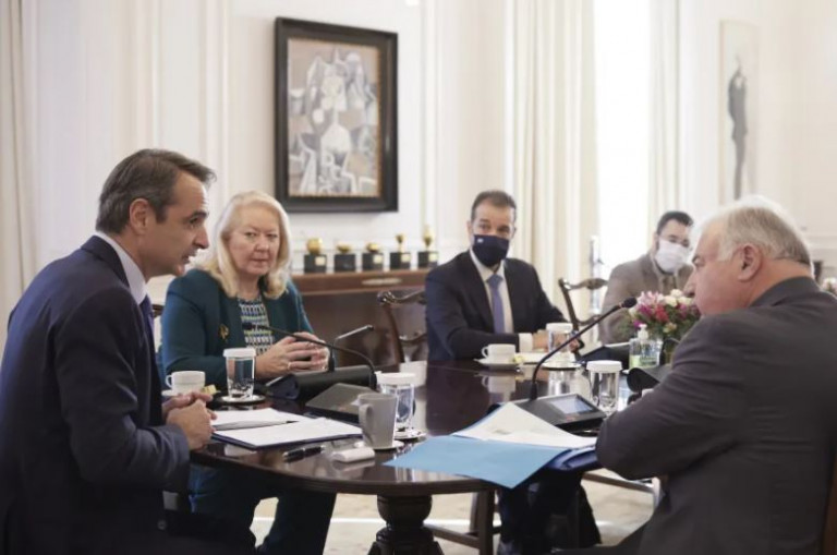 Τι συζητήθηκε στη συνάντηση Μητσοτάκη με την αντιπροσωπεία της Γαλλικής Γερουσίας
